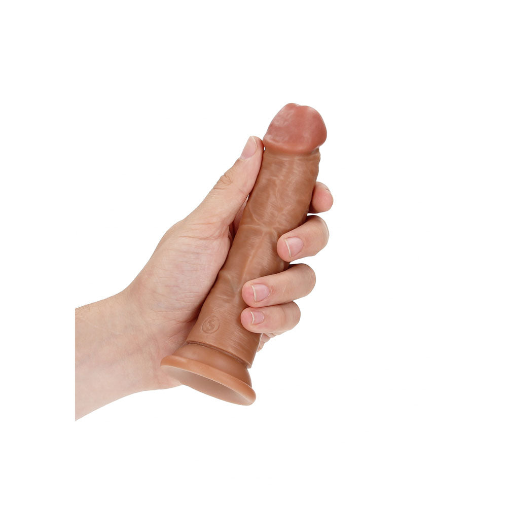 RealRock Realistic Curved Dildo with Suction Cup – 15.5 cm Dildo > Dildos > Realistic Dildos - Tophatter Daily Deals