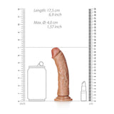 RealRock Realistic Curved Dildo with Suction Cup – 15.5 cm Dildo > Dildos > Realistic Dildos - Tophatter Daily Deals