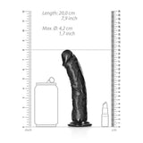 RealRock Realistic Regular Curved Dildo with Suction Cup – 18 cm Dildo > Dildos > Realistic Dildos - Tophatter Daily Deals