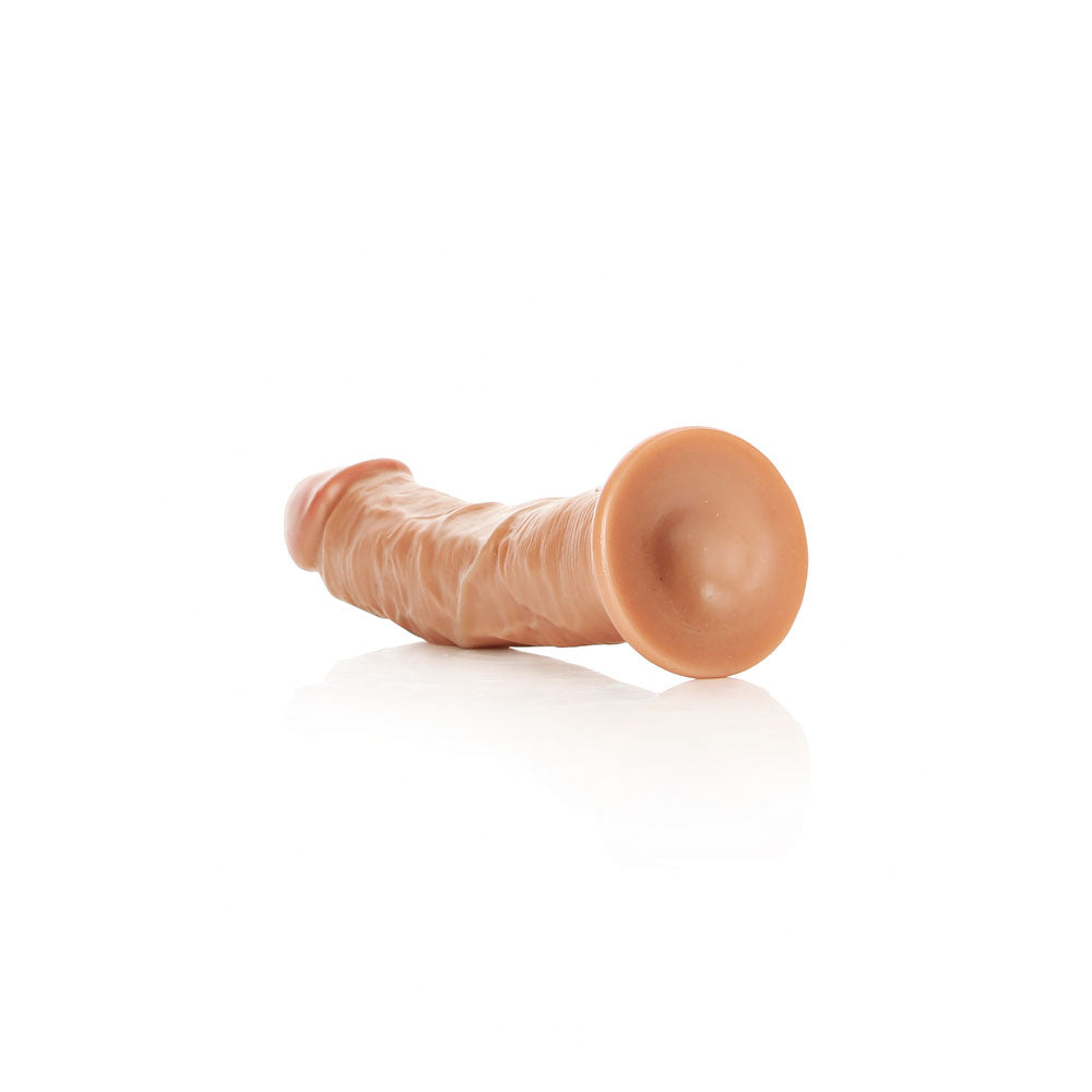 RealRock Realistic Curved Dildo (Tan) – 18 cm Suction Cup Dildo > Dildos > Realistic Dildos - Tophatter Daily Deals