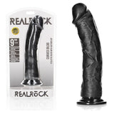 RealRock Realistic Curved Dildo with Suction Cup – 23 cm Dildo > Dildos > Realistic Dildos - Tophatter Daily Deals