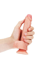 Shots Toys - RealRock - 7" Straight Dildo with Balls - Various Colors Sex Toy - Tophatter Daily Deals