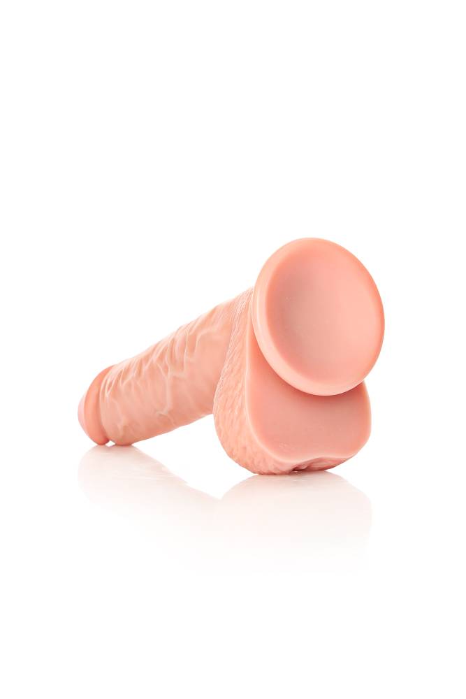 Shots Toys - RealRock - 9" Straight Dildo with Balls - Various Colors Sex Toy - Tophatter Daily Deals