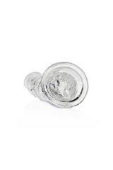 Shots Toys - RealRock - 7" Slim Realistic Dildo with Suction Cup - Clear Sex Toy - Tophatter Daily Deals