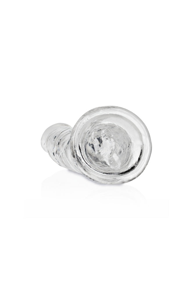 Shots Toys - RealRock - 7" Slim Realistic Dildo with Suction Cup - Clear Sex Toy - Tophatter Daily Deals