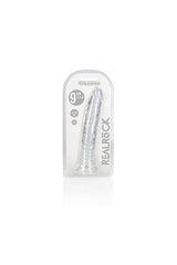 Shots Toys - RealRock - 9" Slim Realistic Dildo with Suction Cup - Clear Sex Toy - Tophatter Daily Deals