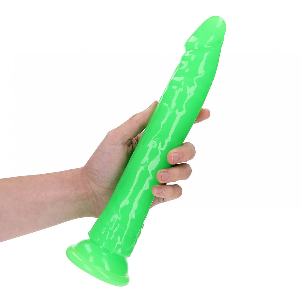 RealRock Slim Glow in the Dark 29 cm Dildo > Dildos > Oversized Toys - Tophatter Daily Deals