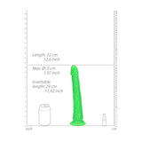 RealRock Slim Glow in the Dark 29 cm Dildo > Dildos > Oversized Toys - Tophatter Daily Deals