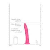 REALROCK Slim Glow in the Dark 29 cm Dildo > Dildos > Large Dildos - Tophatter Daily Deals