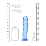 REALROCK 18 cm Straight Crystal Clear Dildo > Dildos > Realistic Dildos - Tophatter Daily Deals