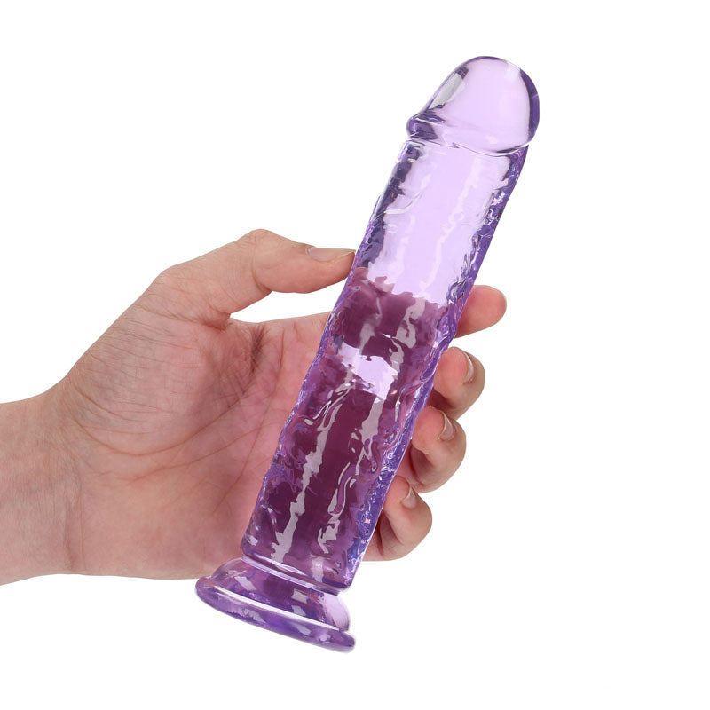 Realrock 18 cm Straight Crystal Clear Dildo 7 Inch Dildo > Dildos > Realistic Dildos - Tophatter Daily Deals