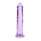 Realrock 18 cm Straight Crystal Clear Dildo 7 Inch Dildo > Dildos > Realistic Dildos - Tophatter Daily Deals