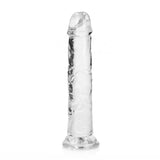 RealRock 18 cm Clear Straight Dildo – 7 Inch Dildo > Dildos > Realistic Dildos - Tophatter Daily Deals