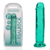 RealRock 18 cm Straight Dildo – Clear 7 Inch Dildo > Dildos > Realistic Dildos - Tophatter Daily Deals
