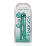 RealRock 18 cm Straight Dildo – Clear 7 Inch Dildo > Dildos > Realistic Dildos - Tophatter Daily Deals