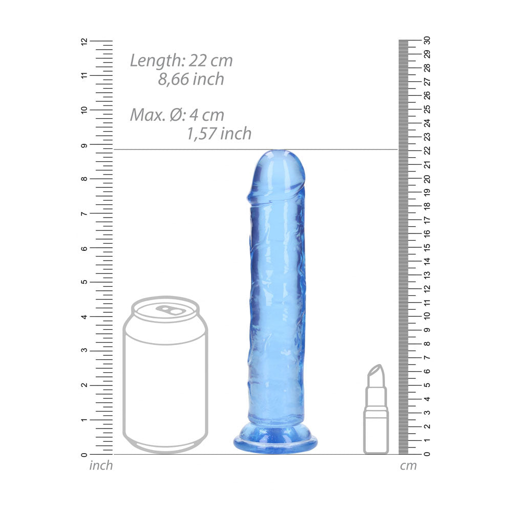 REALROCK 20 cm Straight Crystal Clear Dildo > Dildos > Realistic Dildos - Tophatter Daily Deals