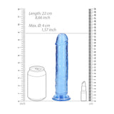 REALROCK 20 cm Straight Crystal Clear Dildo > Dildos > Realistic Dildos - Tophatter Daily Deals