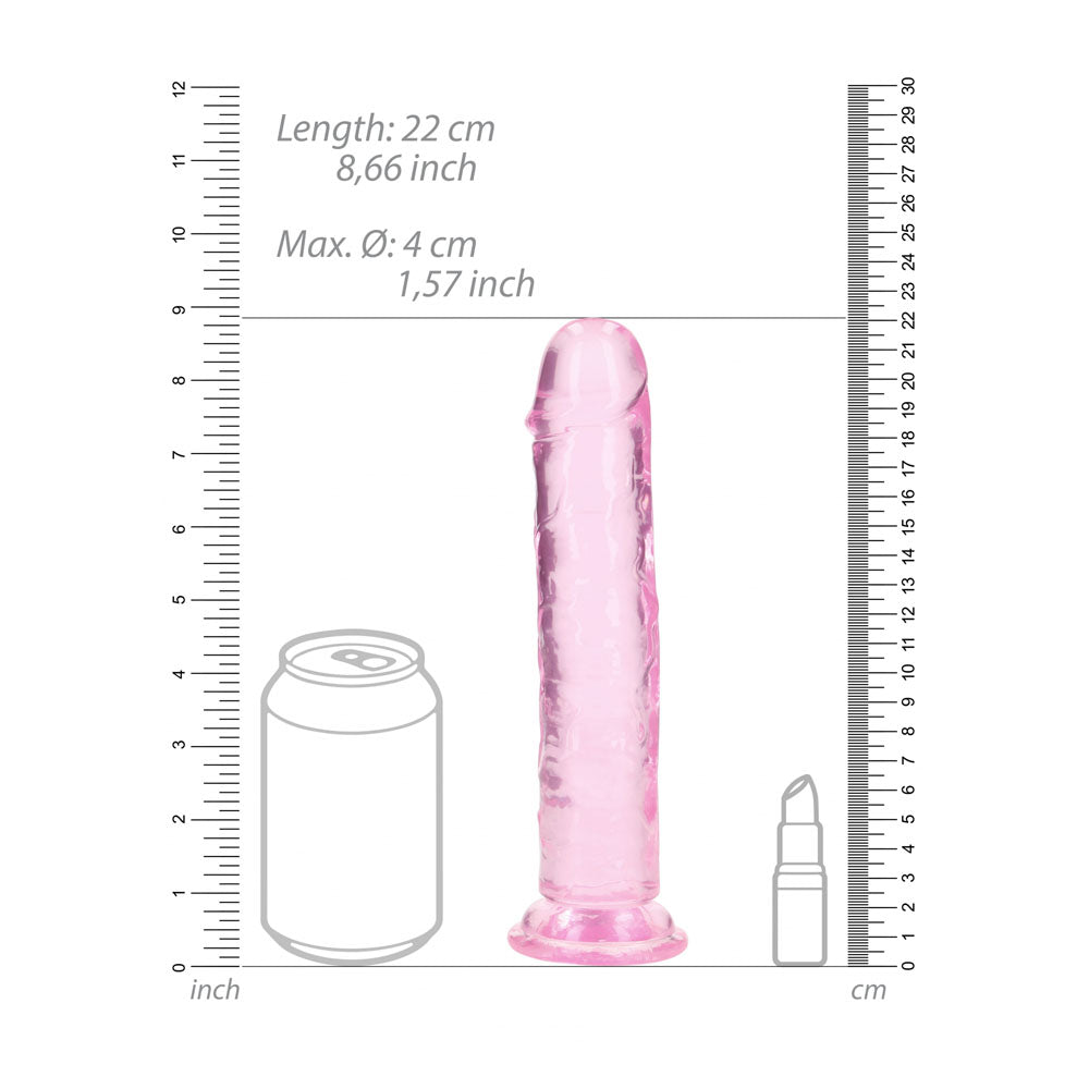 Realrock 20 cm Straight Dildo – Clear 20 cm Dildo > Dildos > Realistic Dildos - Tophatter Daily Deals