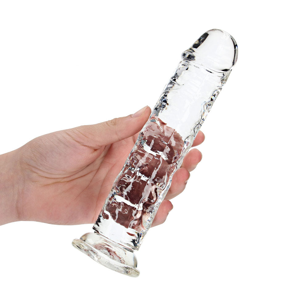 RealRock 20 cm Straight Dildo – Transparent 20 cm Dildo > Dildos > Realistic Dildos - Tophatter Daily Deals