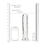 RealRock 20 cm Straight Dildo – Transparent 20 cm Dildo > Dildos > Realistic Dildos - Tophatter Daily Deals