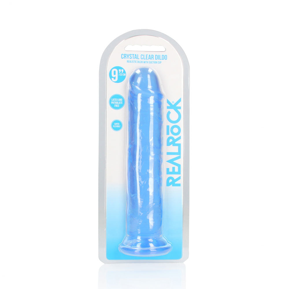 REALROCK 25 cm Straight Dildo – Clear 10 Inch Dildo > Dildos > Realistic Dildos - Tophatter Daily Deals