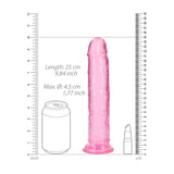 RealRock 25 cm Straight Dildo – Clear 25 cm Dildo > Dildos > Realistic Dildos - Tophatter Daily Deals