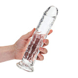 REALROCK Crystal Clear 25 cm Straight Dildo > Dildos > Realistic Dildos - Tophatter Daily Deals