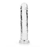 REALROCK Crystal Clear 25 cm Straight Dildo > Dildos > Realistic Dildos - Tophatter Daily Deals