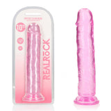 RealRock 28 cm Straight Clear Dildo > Dildos > Large Dildos - Tophatter Daily Deals