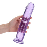 RealRock 28 cm Straight Dildo – Clear 28 cm Dildo > Dildos > Oversized Toys - Tophatter Daily Deals
