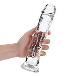 Realrock 28 cm Straight Dildo – Clear Silicone Dildo for Anal and Vaginal Use > Dildos > Large Dildos - Tophatter Daily Deals