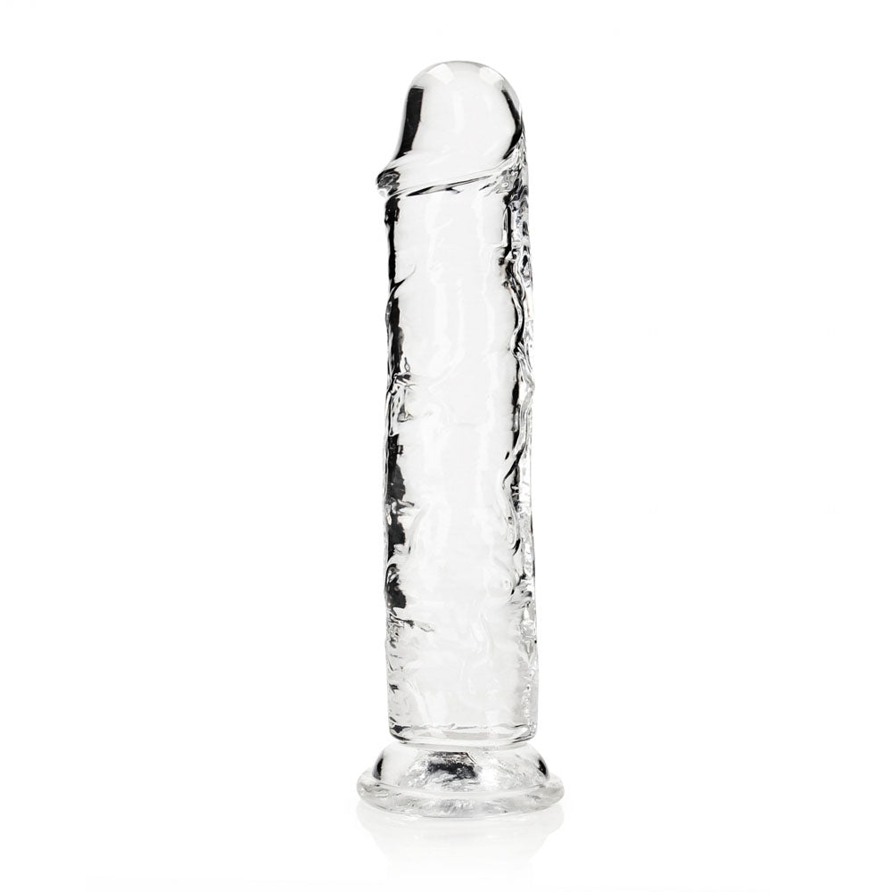 Realrock 28 cm Straight Dildo – Clear Silicone Dildo for Anal and Vaginal Use > Dildos > Large Dildos - Tophatter Daily Deals