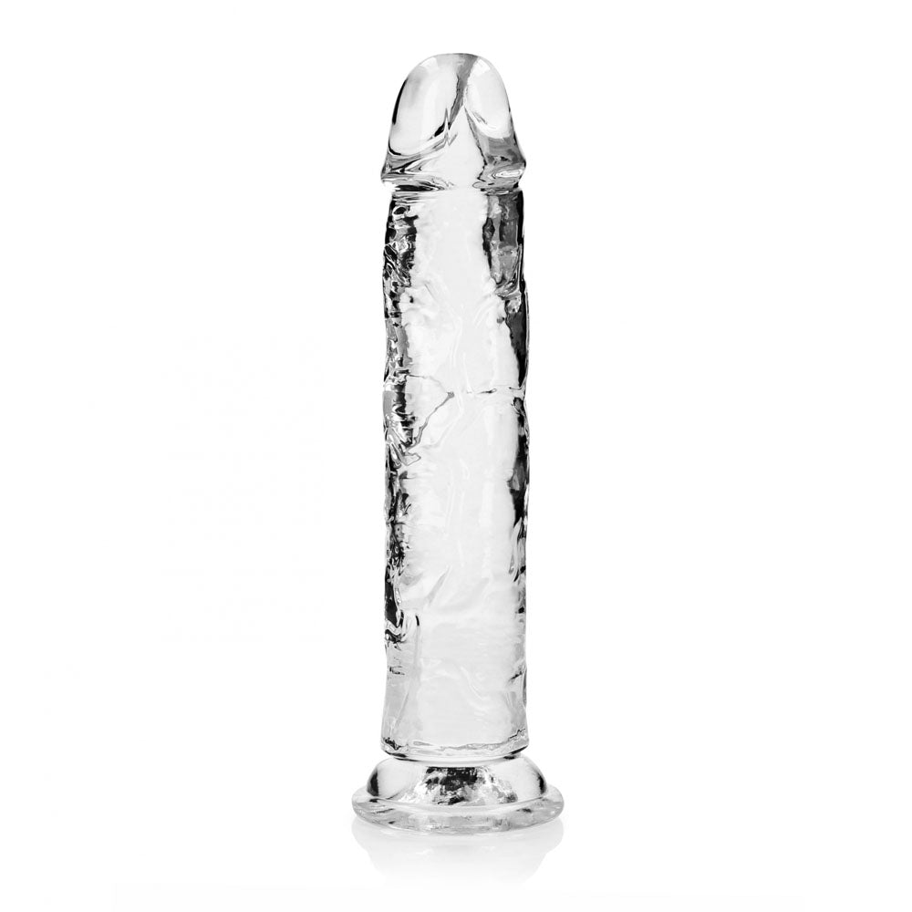 Realrock 28 cm Straight Dildo – Clear Silicone Dildo for Anal and Vaginal Use > Dildos > Large Dildos - Tophatter Daily Deals