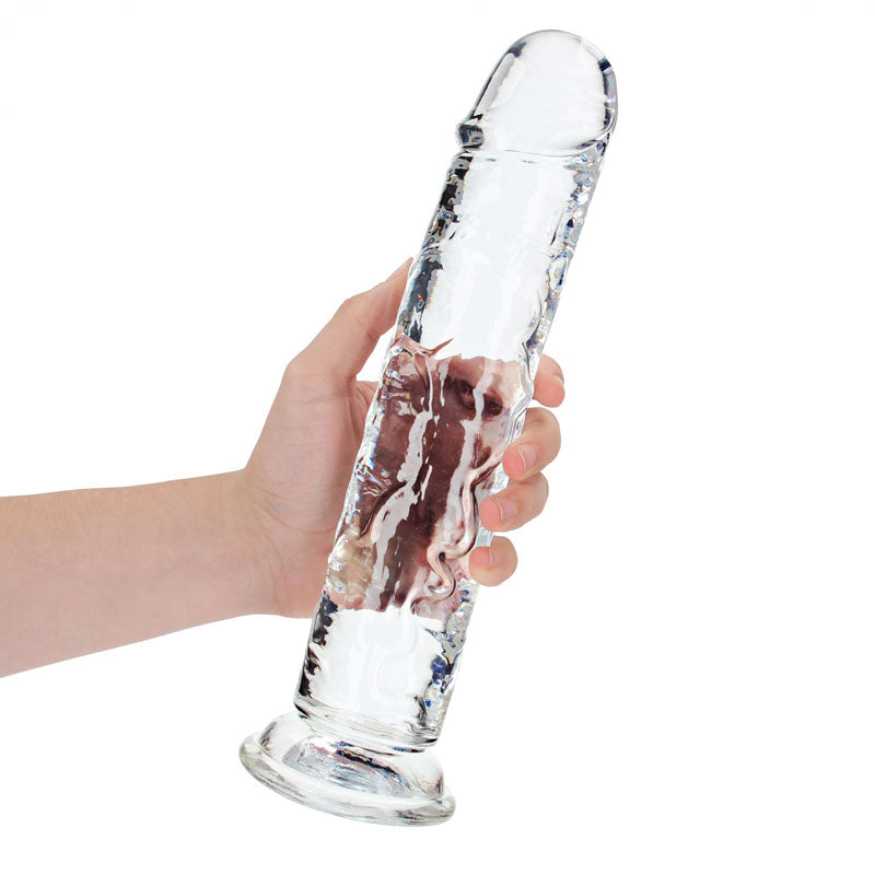 RealRock 31 cm Straight Crystal Clear Dildo > Dildos > Large Dildos - Tophatter Daily Deals