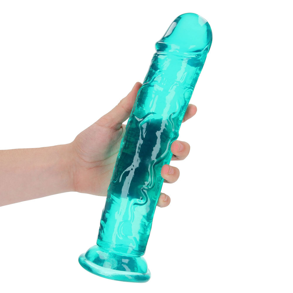 REALROCK 31 cm Straight Dildo – Clear 12 Inch Dildo > Dildos > Large Dildos - Tophatter Daily Deals