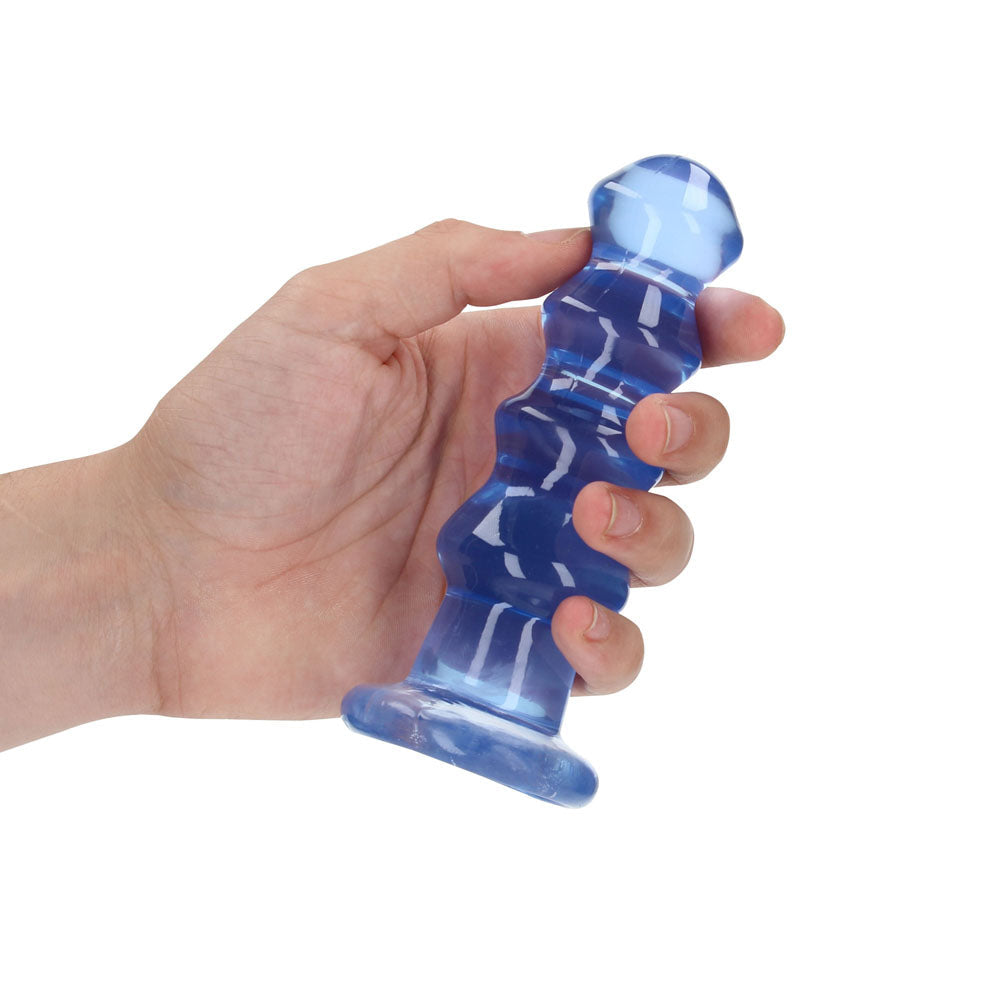 Realrock Curvy 14 cm – Clear 14 cm Butt Plug > Anal Range > Butt Plugs - Tophatter Daily Deals