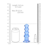 Realrock Curvy 14 cm – Clear 14 cm Butt Plug > Anal Range > Butt Plugs - Tophatter Daily Deals