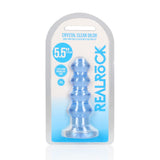 Realrock Curvy 14 cm – Clear 14 cm Butt Plug > Anal Range > Butt Plugs - Tophatter Daily Deals