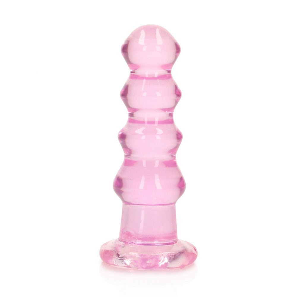 Realrock Curvy 14 cm – Clear Butt Plug > Anal Range > Butt Plugs - Tophatter Daily Deals