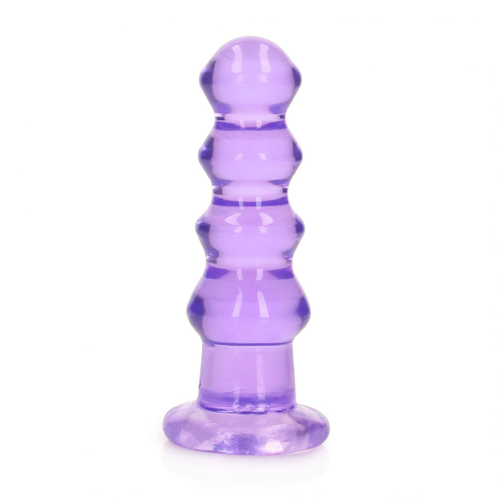 RealRock Curvy 14 cm – Clear 14 cm Butt Plug > Anal Range > Butt Plugs - Tophatter Daily Deals
