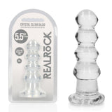 RealRock Curvy Anal Plug – 14 cm Transparent Butt Plug > Anal Range > Butt Plugs - Tophatter Daily Deals