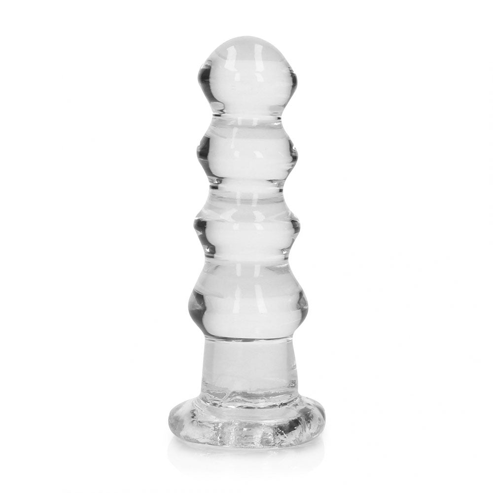 RealRock Curvy Anal Plug – 14 cm Transparent Butt Plug > Anal Range > Butt Plugs - Tophatter Daily Deals