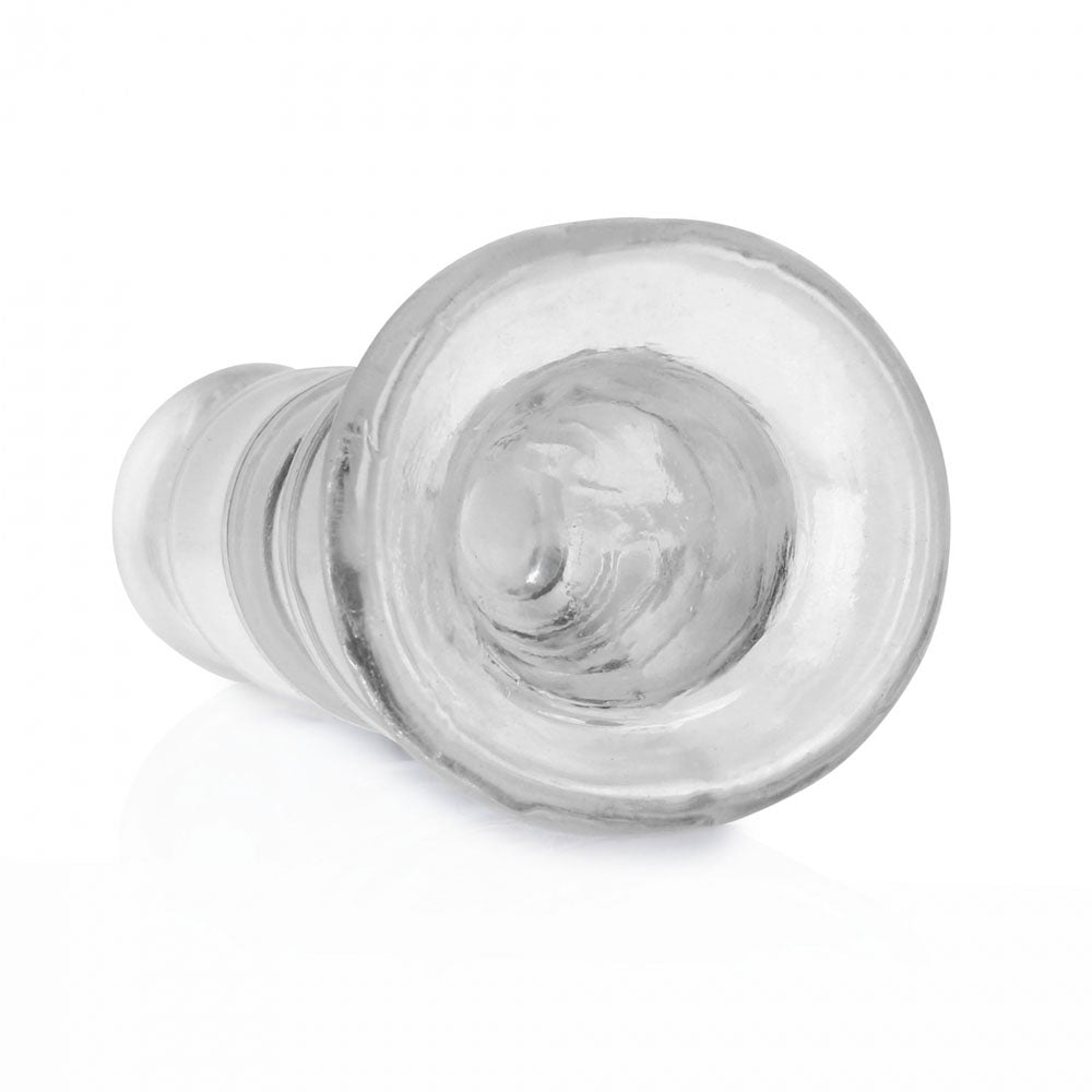 RealRock Curvy Anal Plug – 14 cm Transparent Butt Plug > Anal Range > Butt Plugs - Tophatter Daily Deals