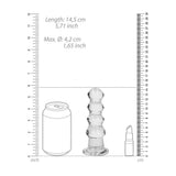 RealRock Curvy Anal Plug – 14 cm Transparent Butt Plug > Anal Range > Butt Plugs - Tophatter Daily Deals