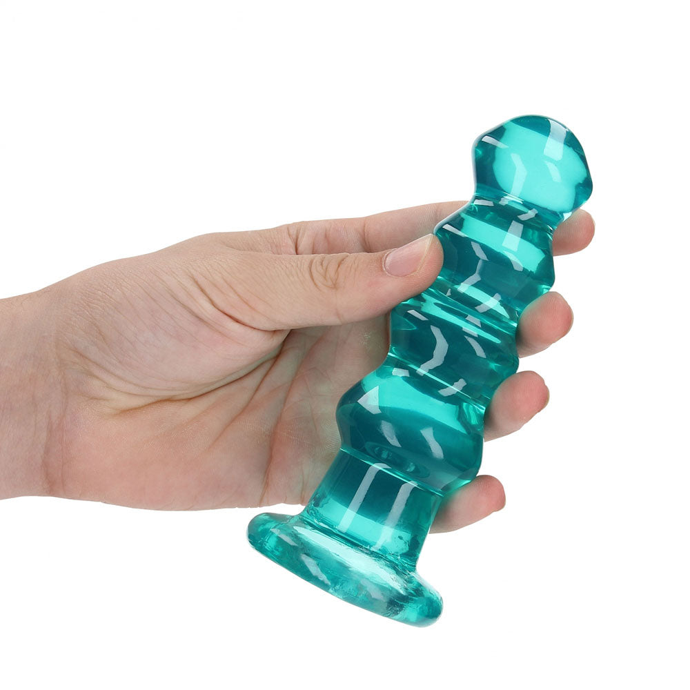 RealRock Curvy 14 cm Butt Plug – Clear Anal Plug > Anal Range > Butt Plugs - Tophatter Daily Deals