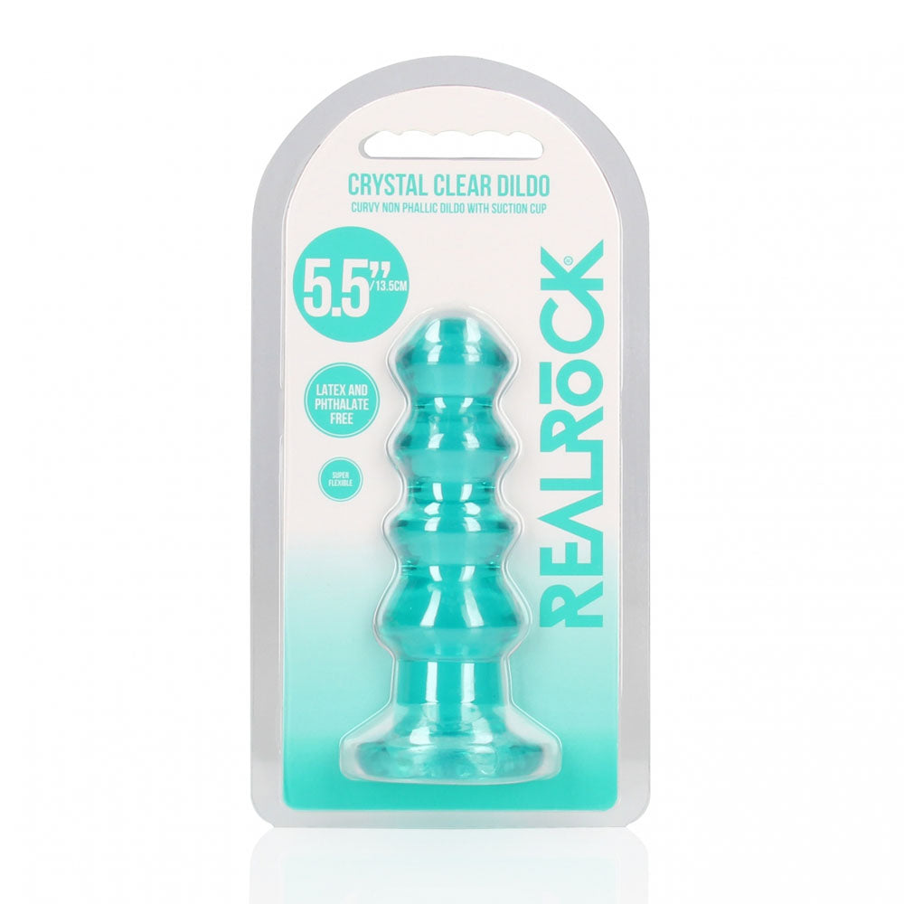 RealRock Curvy 14 cm Butt Plug – Clear Anal Plug > Anal Range > Butt Plugs - Tophatter Daily Deals