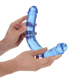 RealRock 34 cm Double Dong – Clear Double Dong for Anal and Vaginal Use > Dildos > Double Dildos - Tophatter Daily Deals