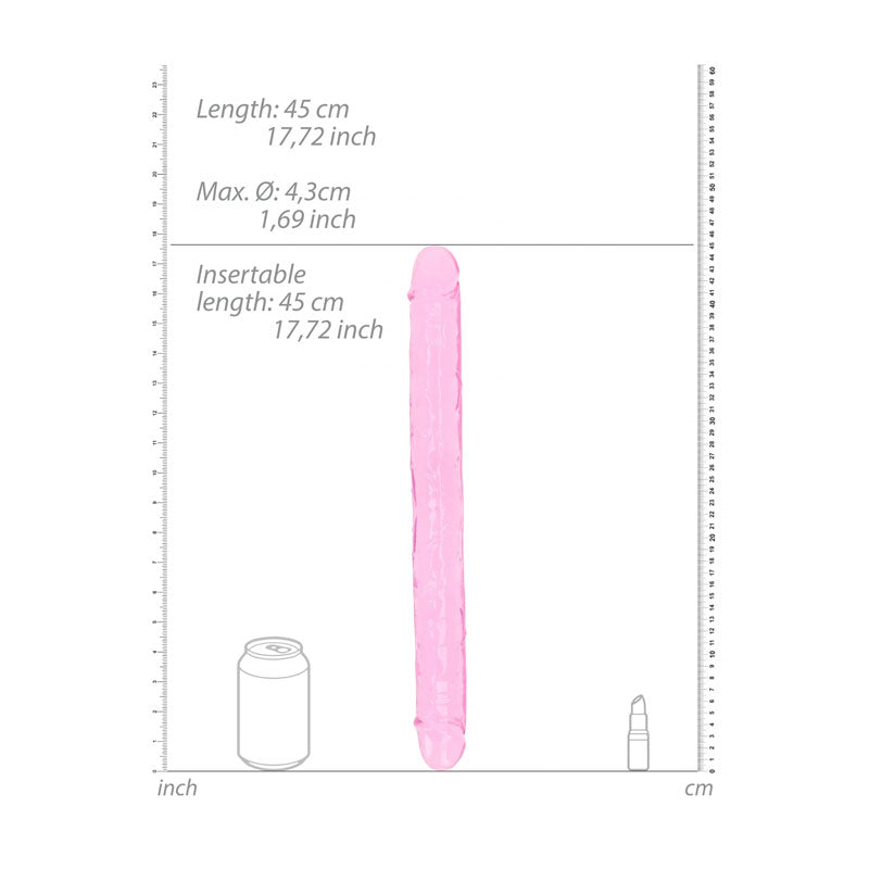 REALROCK 45 cm Double Dong - 45 cm (18 Inch) Size > Dildos > Double Dildos - Tophatter Daily Deals