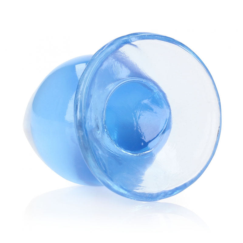 Realrock Crystal Clear 9 cm Suction Cup Butt Plug > Anal Range > Butt Plugs - Tophatter Daily Deals