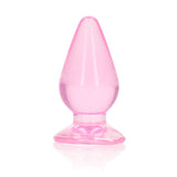 RealRock Crystal Clear 9 cm Suction Cup Butt Plug > Anal Range > Butt Plugs - Tophatter Daily Deals